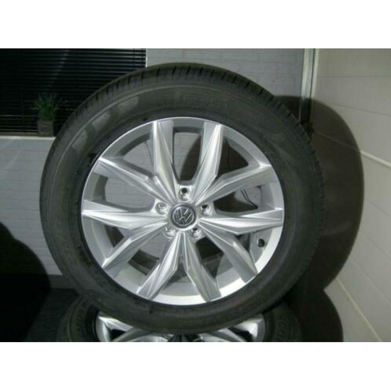 NIEUW Orig. VW Tiguan 18 inch velgen zomerbanden 5NA