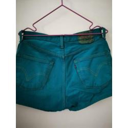 Levi's denim short. Vintage / maat 31, valt als M