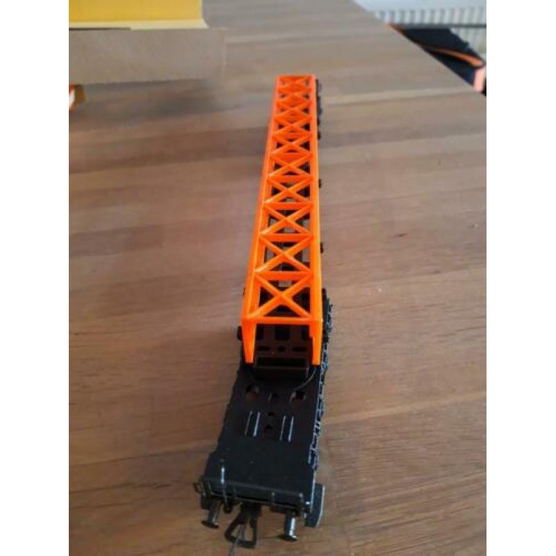 Fleischmann 1494 dieplader rongenwagen met lading DB