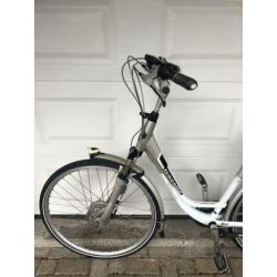 Gazelle orange Plus elektrische accu Goud D53 cm