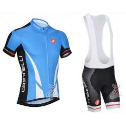 Castelli Blauw - wielerkleding / fietskleding
