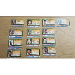 Voetbal vip-cards knvb WK 1998 (sultana/croky)