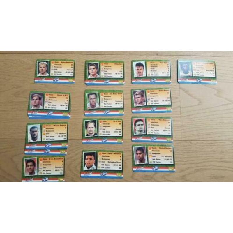 Voetbal vip-cards knvb WK 1998 (sultana/croky)