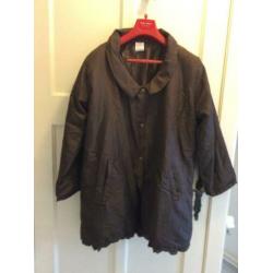 Lichte damesjas parka bruin zomer/herfst nieuw div maten
