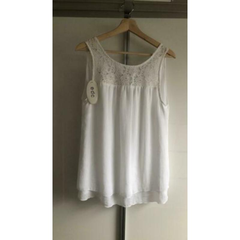 EDC top wit maat L