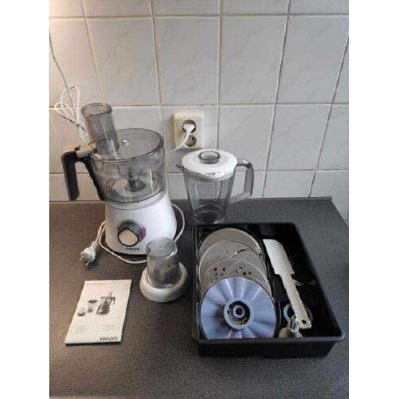 keukenmachine Philips met blender en minihakmolen
