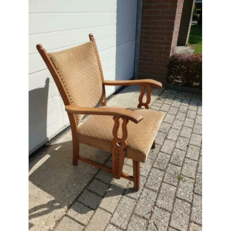 Rook stoel uit de jaren 60 (2)