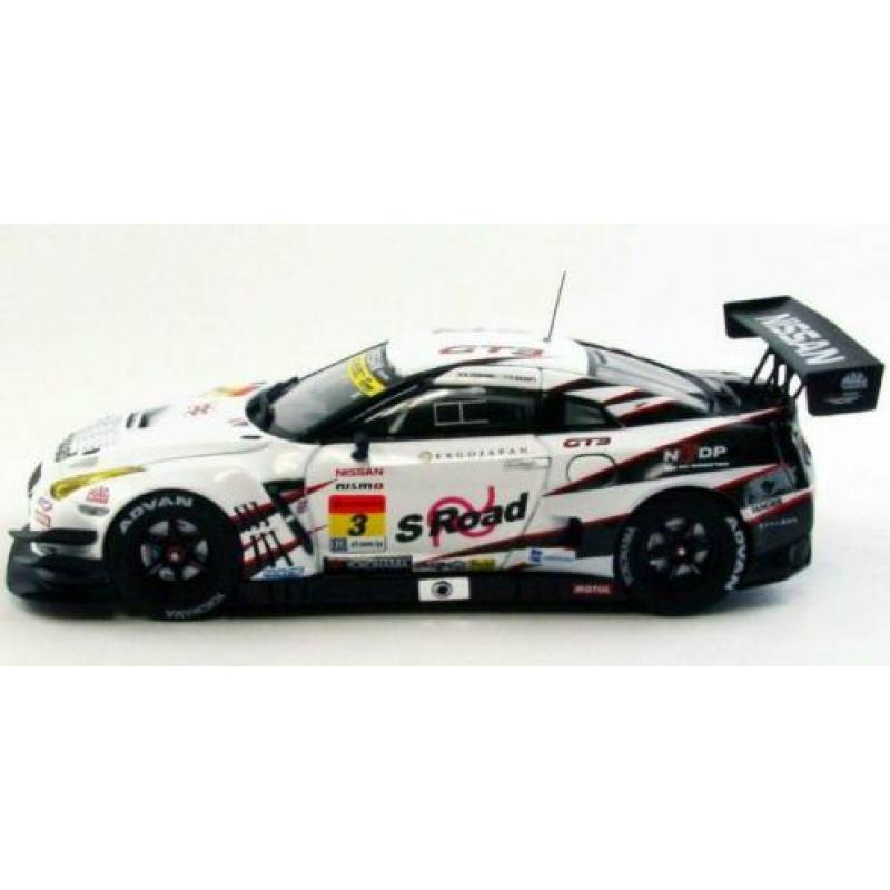 Nissan GT-R Super GT300 2013 van Ebbro 1/43 S Road