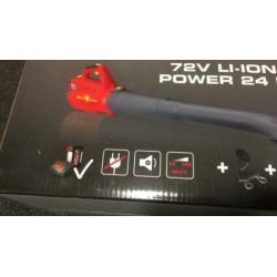 Wolf Garten 72V Li-Ion Power 24B bladblazer twv €223 (nieuw)