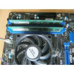 Upgade set, Amd quadcore, 4gb ram, Msi moederbord