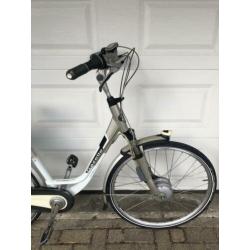 Gazelle orange Plus elektrische accu Goud D53 cm