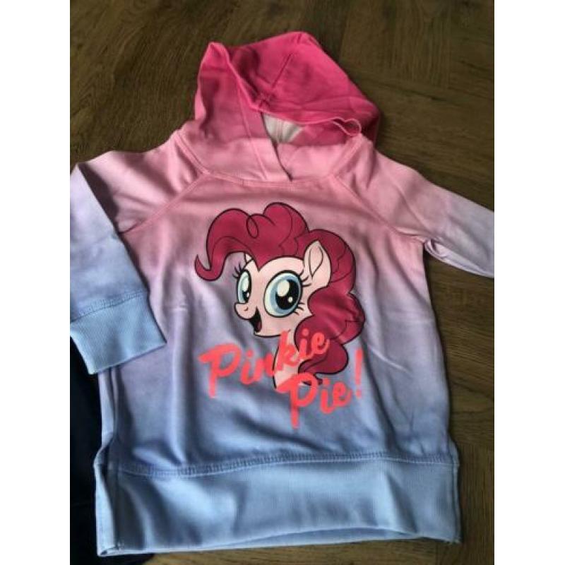 2x trui hoodie unicorn little pony meisjeskleding 92 98