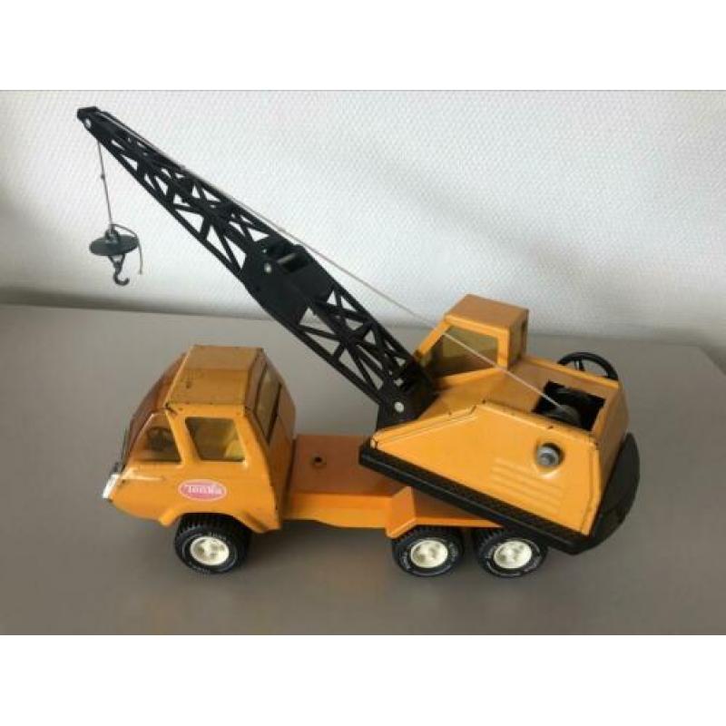 Tonka Vintage Kraanwagen (oranje)