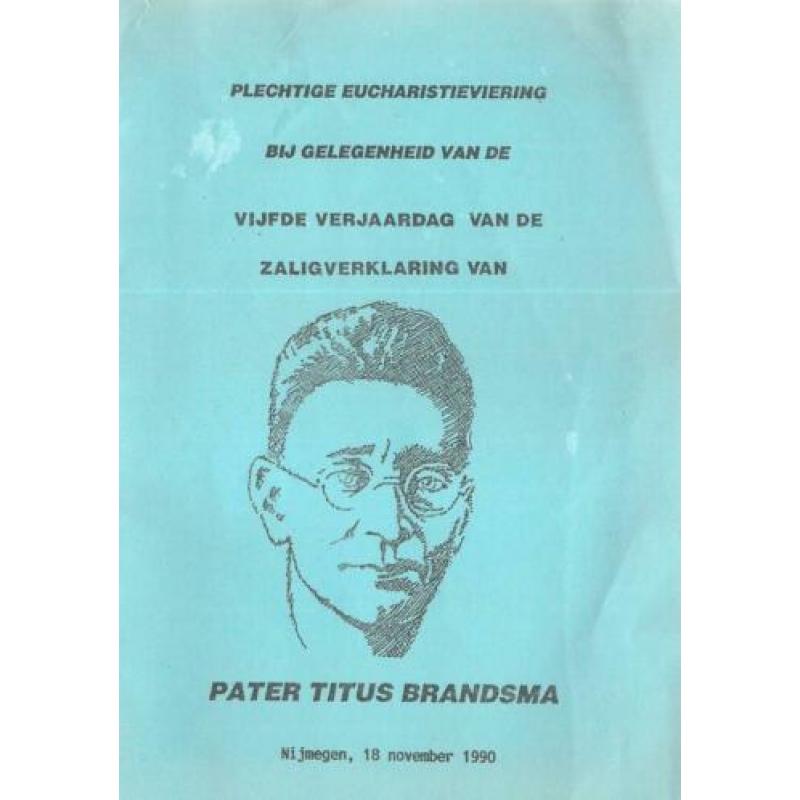 Titus Brandsma:ZALIGVERKLARING Basilica Vaticana- 3 nov.1985