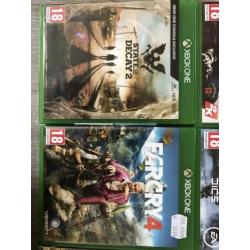 8 Xbox one spellen oa farcry battlefield