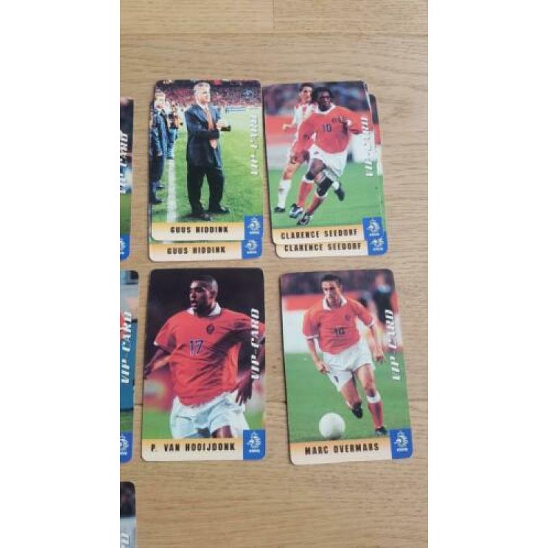 Voetbal vip-cards knvb WK 1998 (sultana/croky)