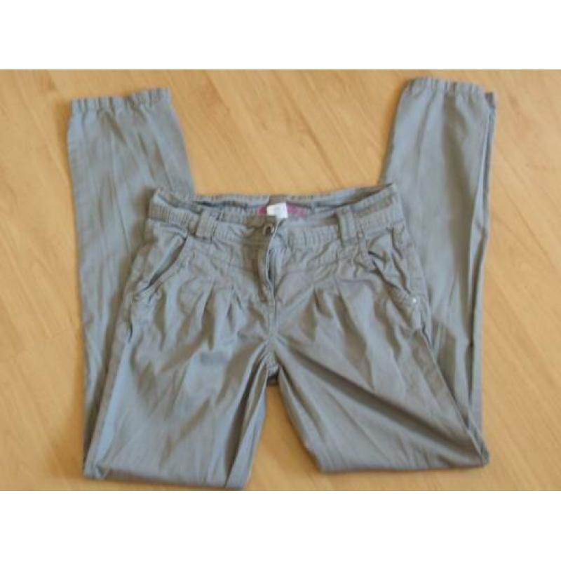 Here & There: Grijze Meiden Broek maat 152