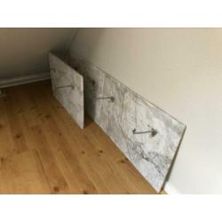Mooie marmeren panelen (afkomstig van oude badkamer)