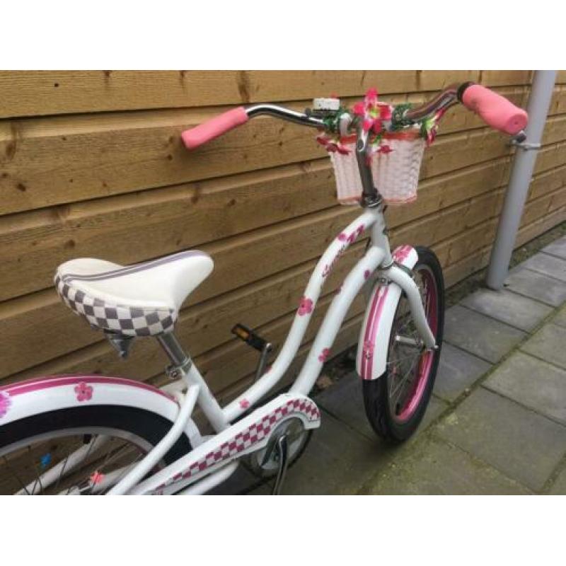 Meisjesfiets 20inch - retro beachcruiser Electra