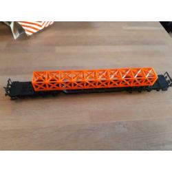 Fleischmann 1494 dieplader rongenwagen met lading DB