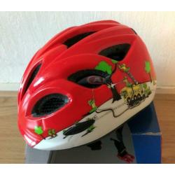 Fietshelm kind - Abus Smiley croco fire