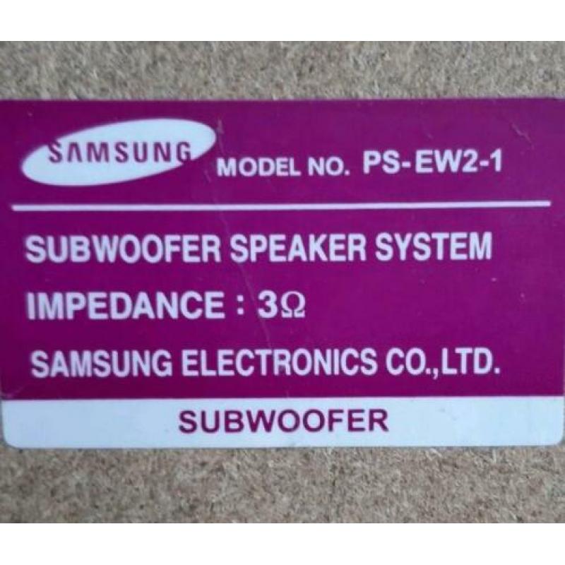 Speakerset Samsung