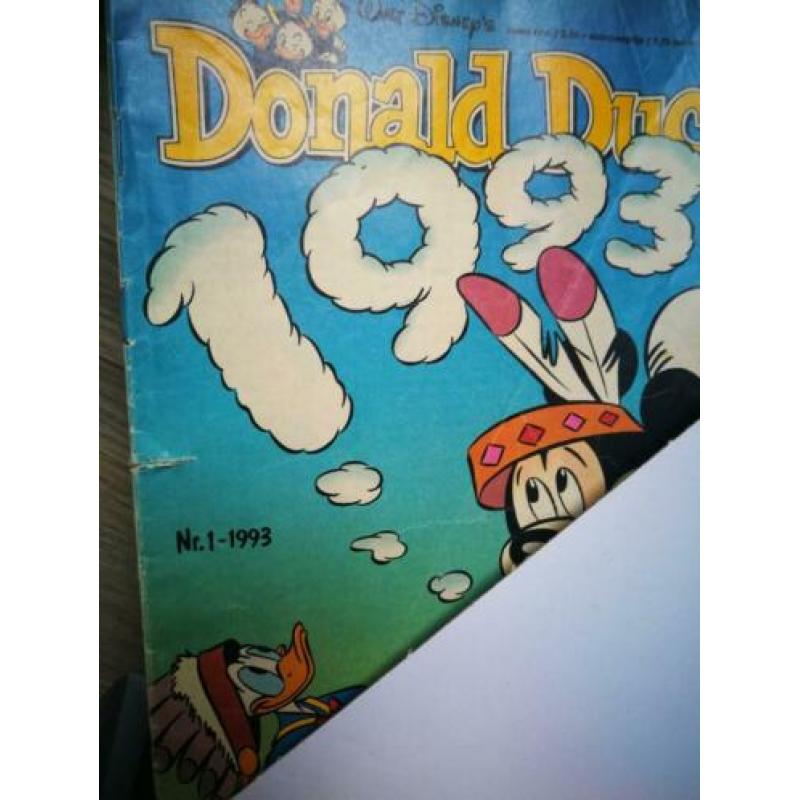 Heelveel oude Donald Duck 's, van 1983 t/m 1999