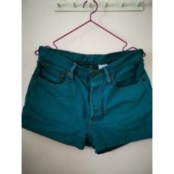 Levi's denim short. Vintage / maat 31, valt als M