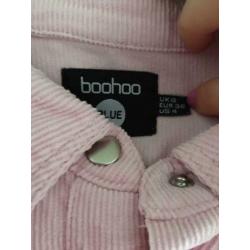 Corduroy rib cord corduroy blouse boohoo Zara h&m Loavies S