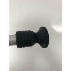 Smart crutch met elleboogsteun geel