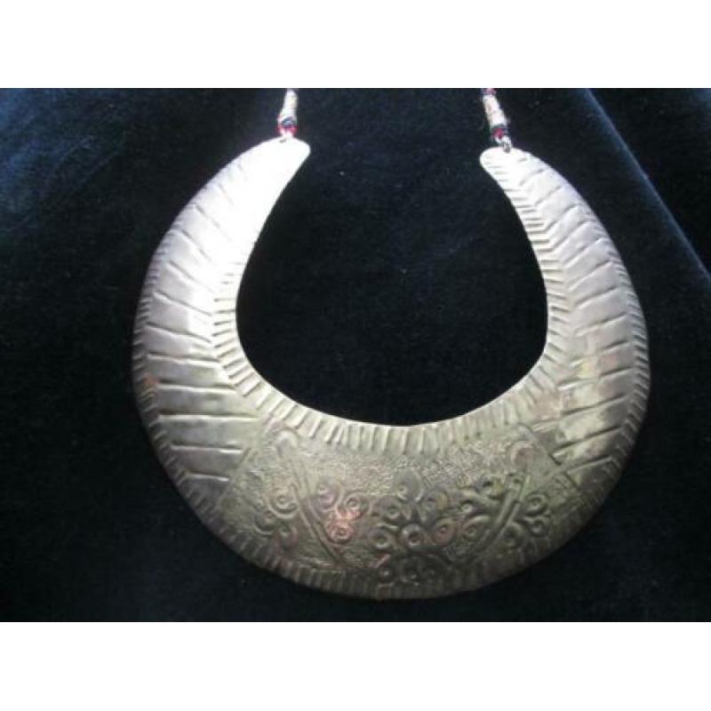 Tibetaanse Ketting Miao Hmong Wedding Ceremonial Collage