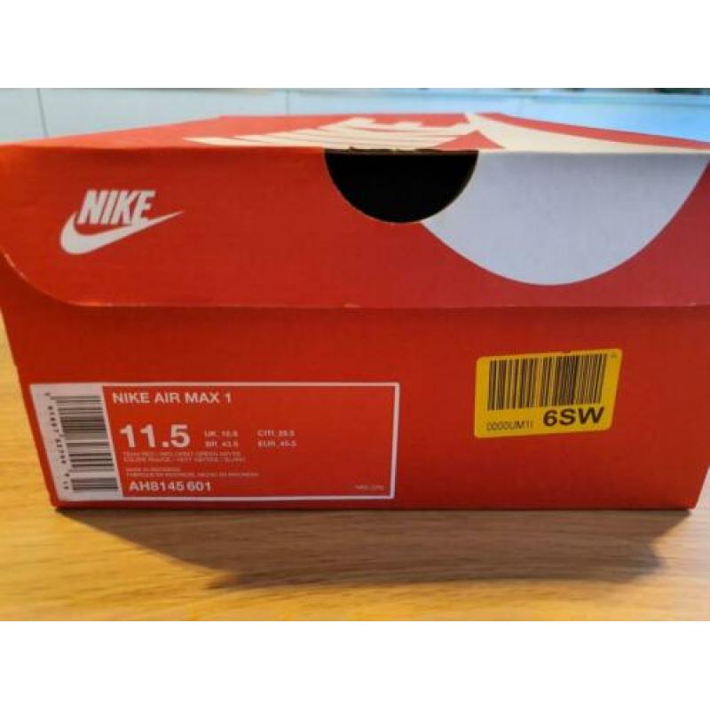 nike air max 1 maat 45.5