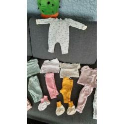 Babykleding maat 50 en 56