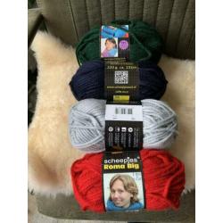 Scheepjes Roma Big wol 12 kleuren 220 gr per bol