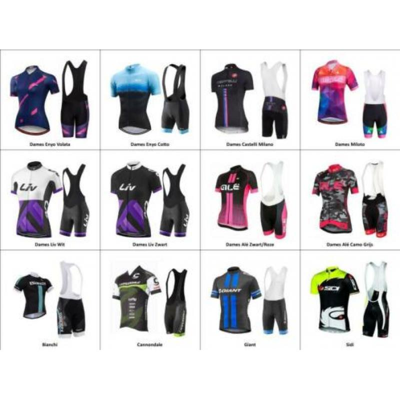 Castelli Blauw - wielerkleding / fietskleding