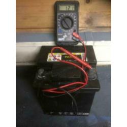 Fulmen auto accu voor hobbyist oude accu