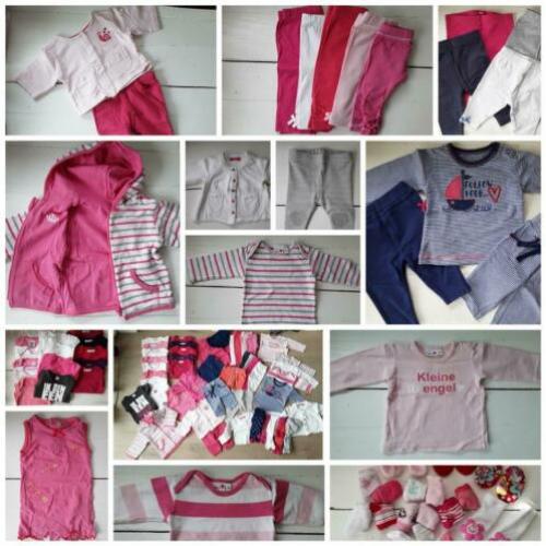 Groot pakket meisjeskleding, maat 56. Zo'n 45 items.