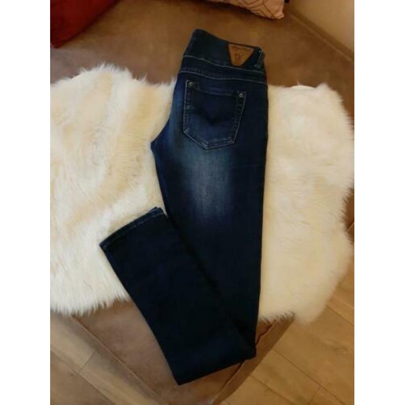 Skinny jeans 26/32 LOVE blauw spijkerbroek dames