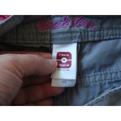 Here & There: Grijze Meiden Broek maat 152