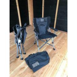 3 Dog opvouwbare campingstoel (2 stuks)