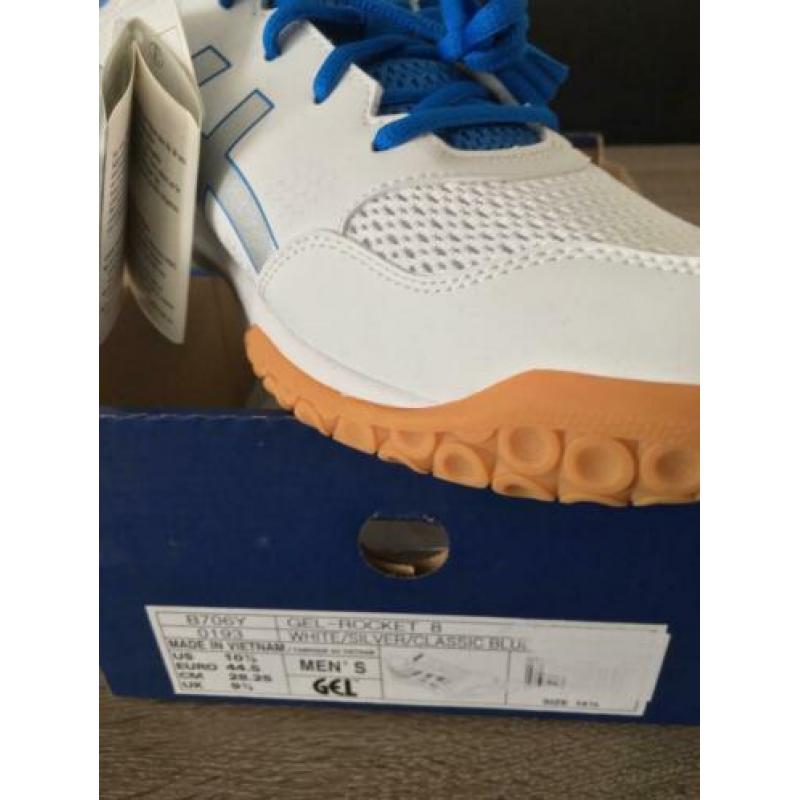 Nieuwe asics gel rocket 8 maat 44.5
