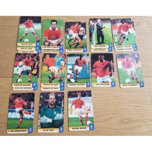 Voetbal vip-cards knvb WK 1998 (sultana/croky)