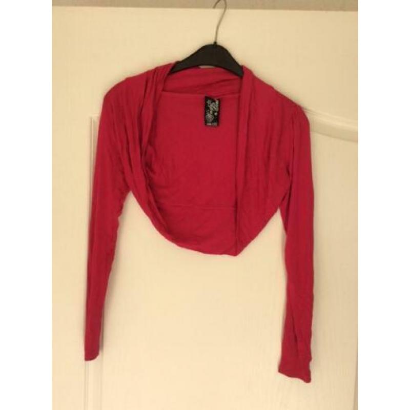 Stoffen jasjes en bolero maat 158/164/170