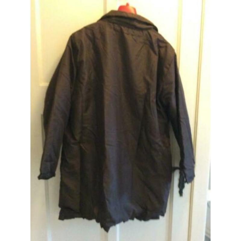 Lichte damesjas parka bruin zomer/herfst nieuw div maten