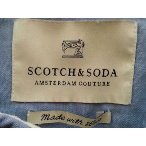 Scotch&Soda overhemd met Blauwe kleur maat XL
