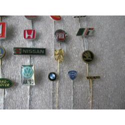 20 Mooie auto speldjes.o.a.FIAT,HONDA,AUDI,VW,SKODA,VOLVO
