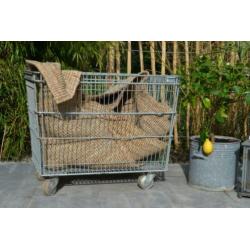 Zinken was trolley kar bij "Blossom Brocante"