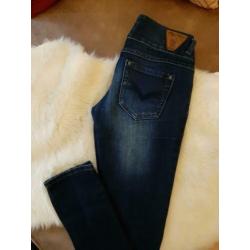 Skinny jeans 26/32 LOVE blauw spijkerbroek dames