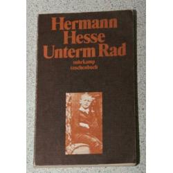 "Unterm rad". Roman van Hermann Hesse.