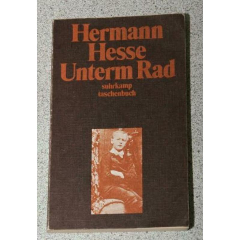 "Unterm rad". Roman van Hermann Hesse.